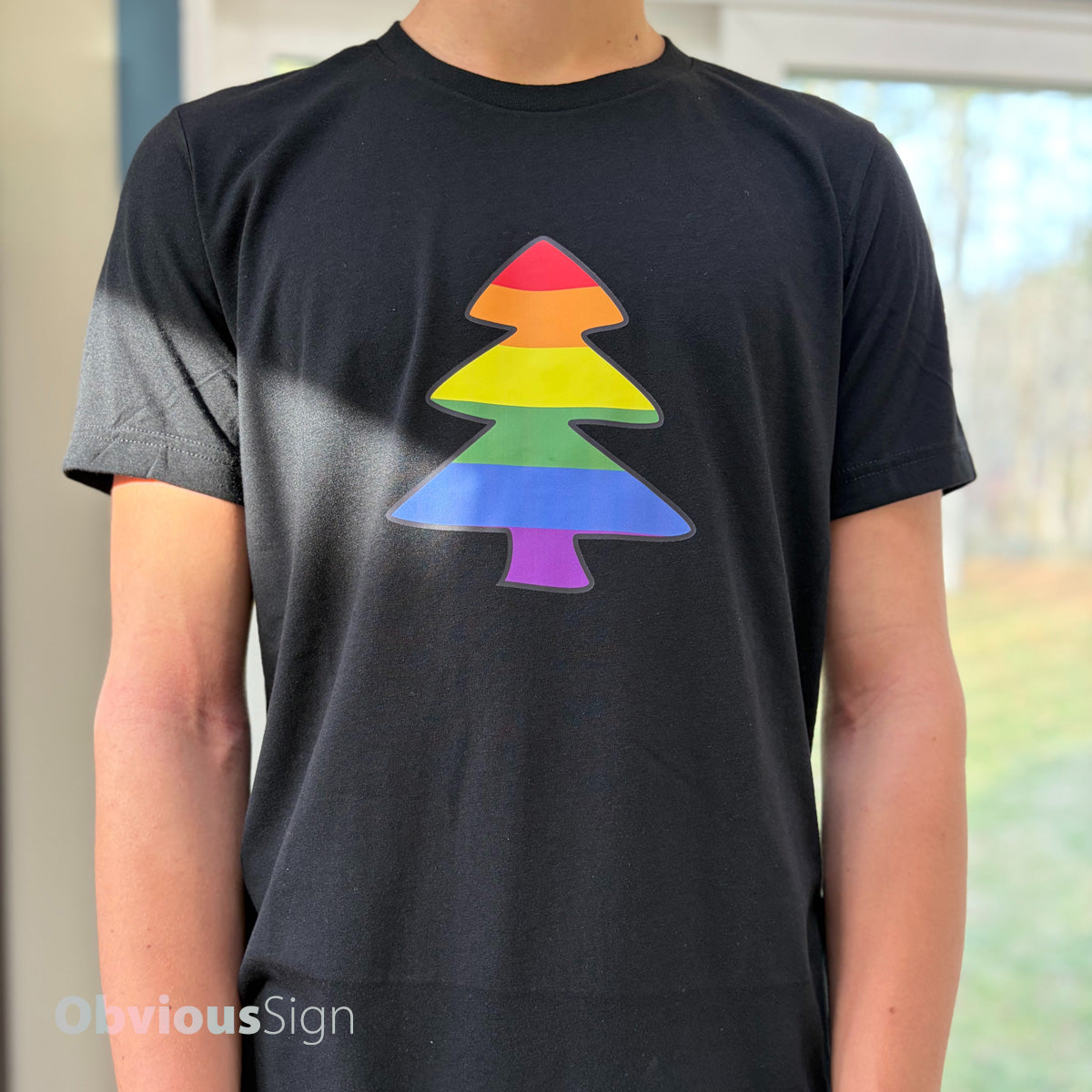 Unisex Christmas Tree (Black)