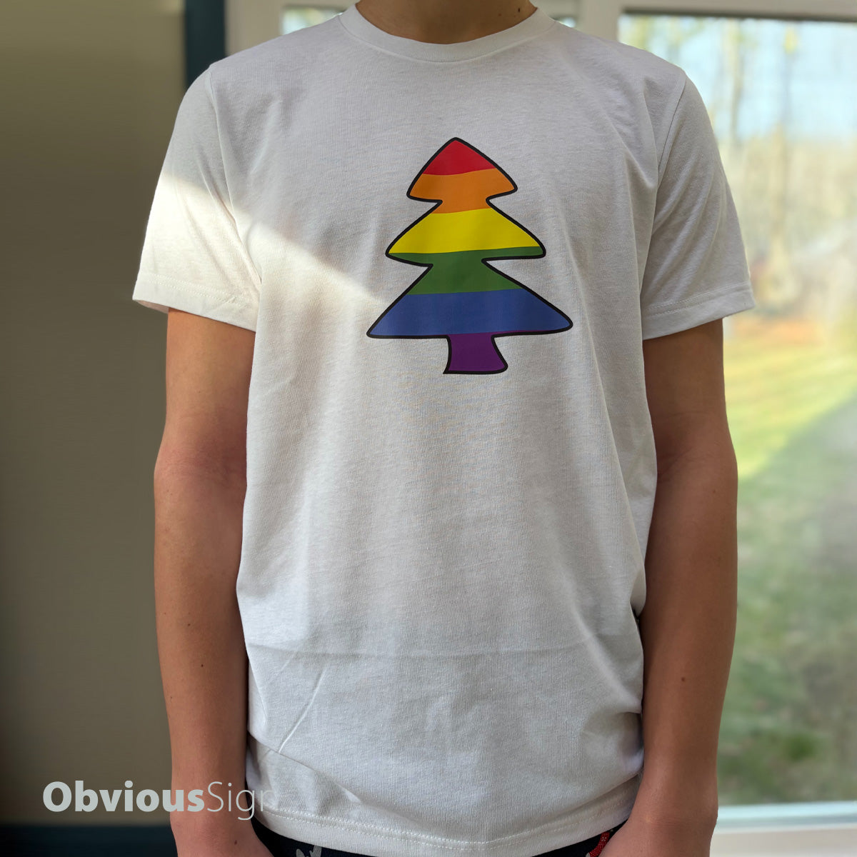 Unisex Christmas Tree (White)