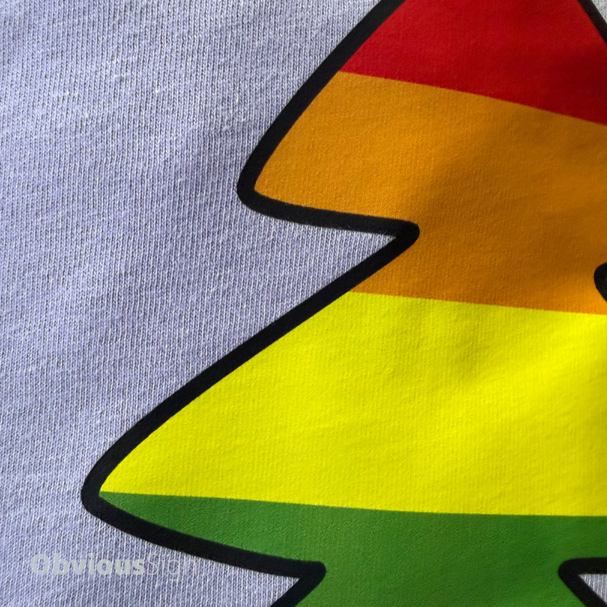 Women's Christmas Tree (Dark Lavender)