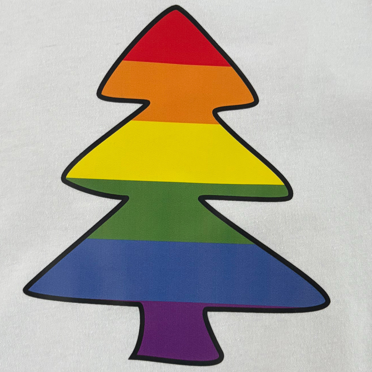 Unisex Christmas Tree (White)